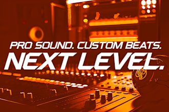 produce custom and industry quality type beats for you