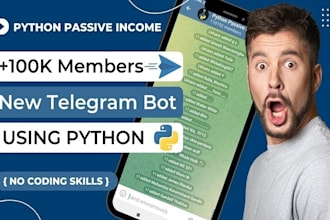 build python telegram bot, scraper, automate job, crawler, checker