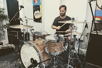 be your drummer for your indie rock or pop recording