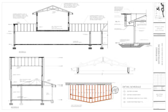 provide permit structural drawings and calculation report for timber structures
