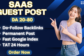 provide a saas guest post with multiple saas do follow backlinks for SEO