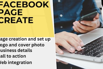 do your facebook business page creation and set up