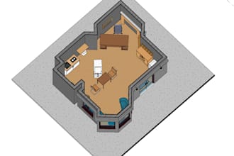create 3d bim model on revit and generate 2d lod 100 to 350