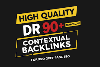create DR 90 backlinks