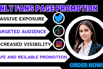 promote onlyfans page link to millions audience onlyfans promotion