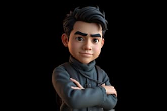 sculpt 3d model 3d character character modeling figurine 3d toy for 3d printing