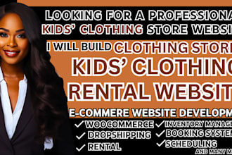 clothing store website kid clothing rental website dropshipping clothing store