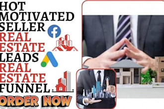 generate hot motivated seller real estate leads real estate agents sales funnel