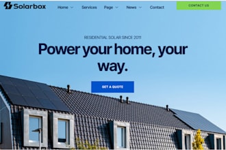 build solar website roofing website solar leads hvac website solar landing page