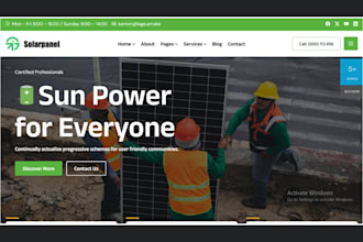 build solar website roofing website solar leads hvac website solar landing page