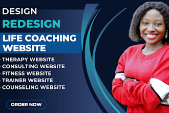 life coaching consulting mental health author website fitness therapy website