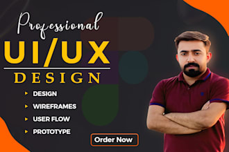 do UI UX design, website, dashboard, mobile app UI UX design