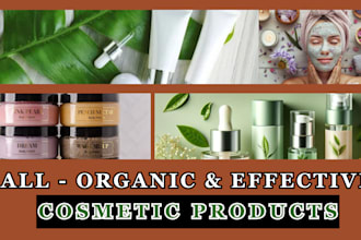 be cosmetic chemist to develop formulation for organic products