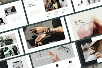 design powerpoint business presentation keynote and canva pitch deck in 24hrs