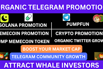 hype, pump crypto token, dex, ico,base,solana memecoin crypto telegram promotion