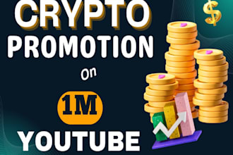 crypto marketing crypto promotion, token on youtube