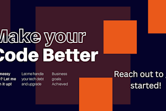 refactor your old coding project