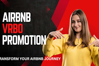 boost airbnb, vrbo bookings promotions marketing, listing optimization