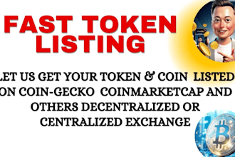 do token launching listing coin listing ico listing on coingecko coinmarketcap