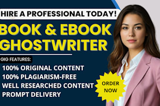 ghostwrite self help ebook, ebook ghostwriter ghost book writer non fiction book