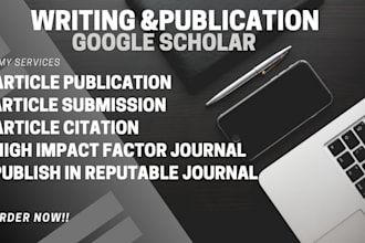 publish your research article and book in a highly ranked google scholar journal