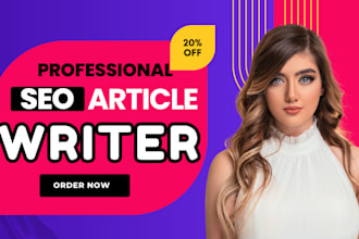do SEO article writing, blog post writing or content writing, copywriting