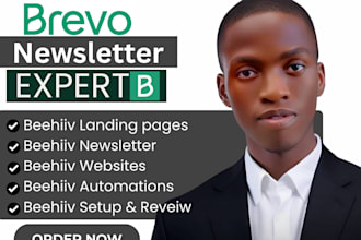 setup brevo email campaign, email automation, workflows,editable template design