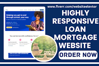 design loan website business student loan payday mortgage debt relief website