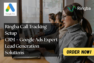 lead generation and call tracking with ringba setup and more