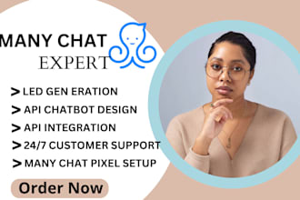 automate and optimize your manychat, ai chatbot and many chat bot