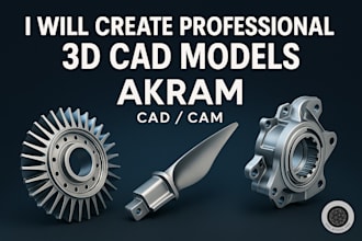 design precise 3d cad models