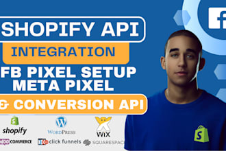 setup meta facebook pixel shopify API, conversion API, ga4, gtm, meta pixel
