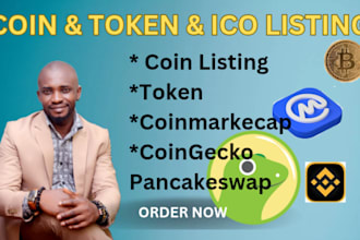 do token, ico, coin listing coinmarketcap, memecoin crypto website promotion