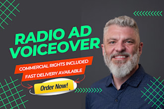 create engaging radio advertisement voice overs with a hint of southern charm