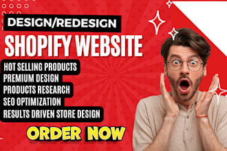 do shopify website design, create shopify dropshipping store shopify redesign