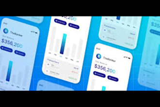 develop a fintech app loan app crypto wallet and transfer mobile app