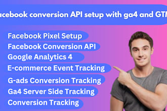 facebook conversion API setup with ga4 and GTM