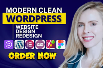 build wordpress business website design redesign, wordpress website development
