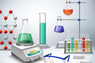 do chemistry and biology, lab work