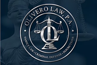 do minimalist attorney, legal and law firm logo or any graphics design