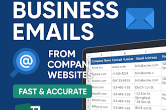 find business emails from websites accurately and quickly