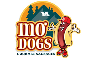 design high quality hot dog logo with my own creative thinking