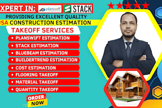 do construction cost estimation and bid using stack planswift