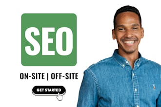 provide SEO, copywriting and backlinks for your website