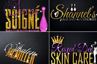 create spa hair salon beauty salon logo design for you