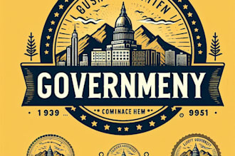 design fantastic government logo with satisfaction guaranteed