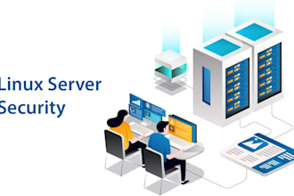 perform a full linux server security audit and hardening
