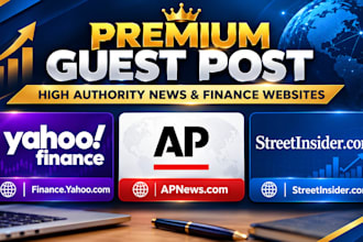 publishe your article on apnews,com yahoo finance streetinsider,com