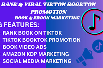 create tiktok book promotion booktok ebook marketing ebook marketing booktok