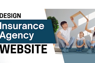 design insurance website leads capture insurance landing page insurance agency